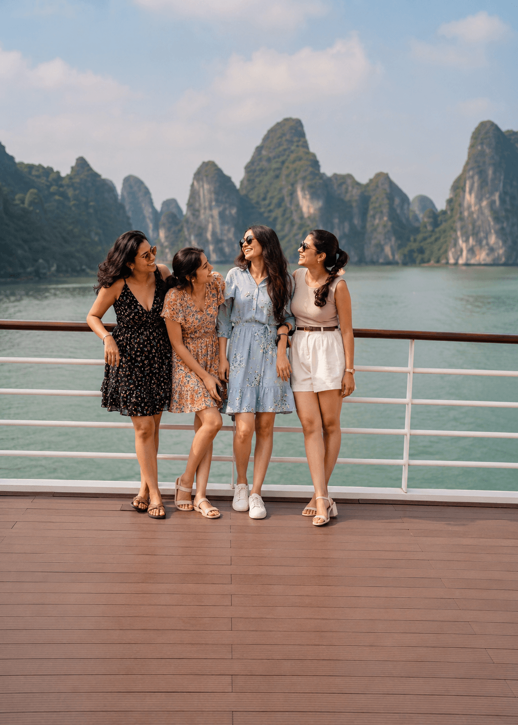 Sneha & the Girls — Vietnam trip