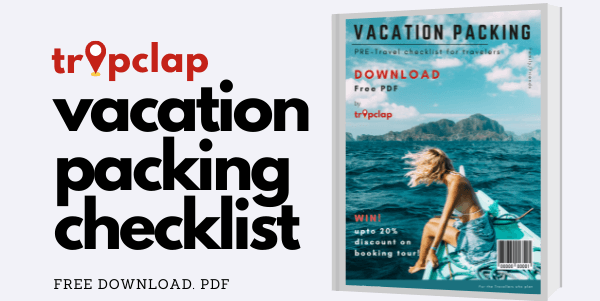 vacation packing checklist banner